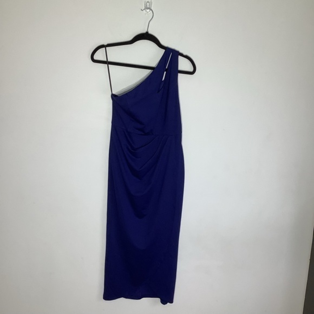 Zalalus Womens Sexy One Shoulder Cut Out Bodycon Dress Size Medium NWT